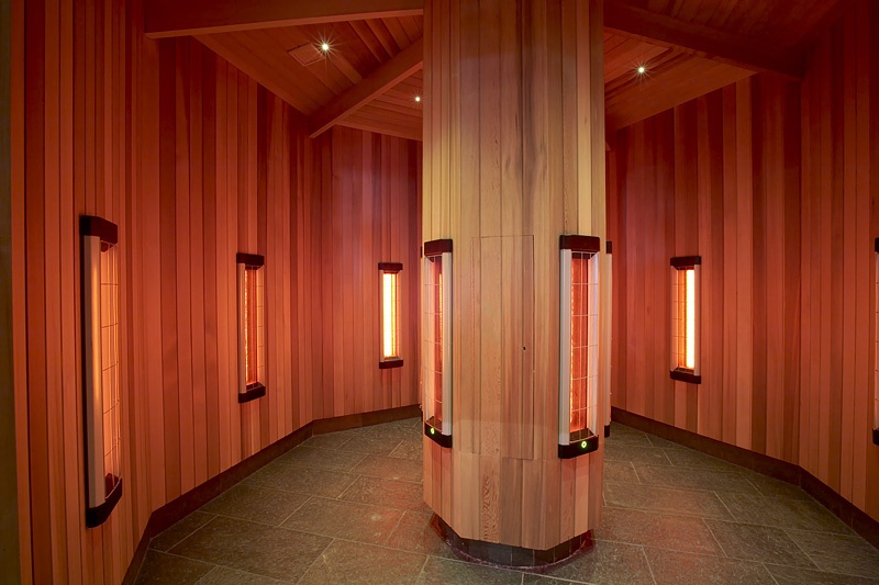 Thi công phòng xông hơi cao cấp